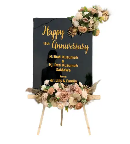 Papan Bunga Akrilik Kemanggisan